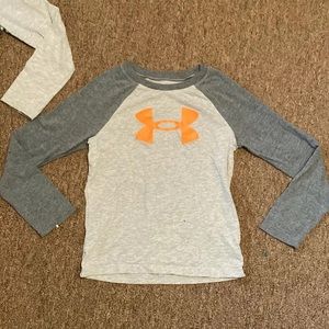 Boys UA long sleeve tee